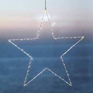 👉 Wit Indrukwekkende deco-ster LED Liva Star 70 cm