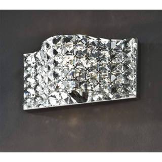 Wandlamp kristal Onda - kristallen wandlamp, 25 cm