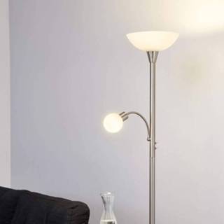 👉 Nikkel Elaina - 2-lichts LED-vloerlamp , mat