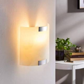 👉 Wandlamp Vierhoekige glazen Quentin, E14-LED