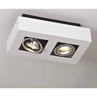 👉 Wit 2-lamps LED-spot Vince in