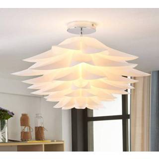 👉 Plafondlamp wit Rimon - met bloemen in het