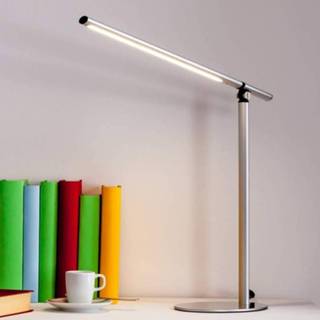 👉 Zilvergrijs Zeer moderne LED-tafellamp Kolja in