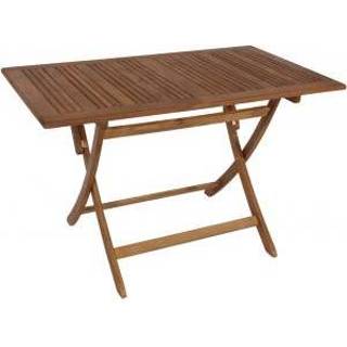 👉 Terrastafel houten Maracana klapbare tuintafel 120cm 4057622223146