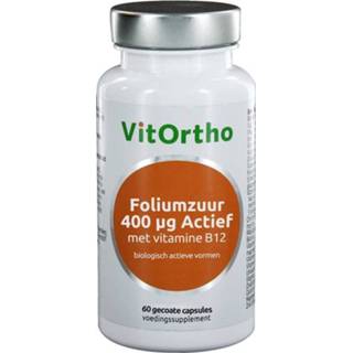 👉 Foliumzuur gezondheid VitOrtho Actief 400mcg Tabletten 60st 8717056140223