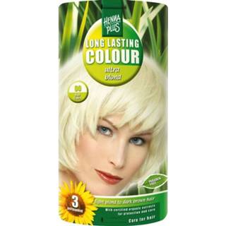 👉 Gezondheid Hennaplus Long Lasting Colour 00 Ultra Blond Coupe Soleil 100ml 8710267491306