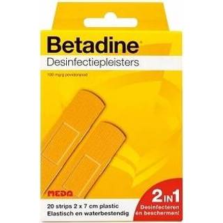 👉 Betadine Desinfectiepleisters 20st