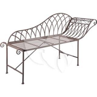 👉 Tuin bank metalen Old Rectory chaise longue tuinbank 8714982115653