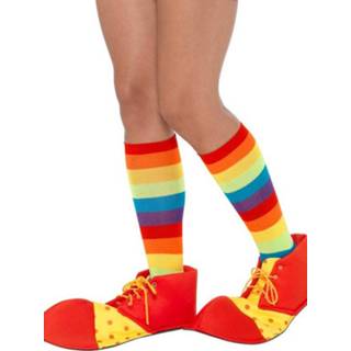 👉 Schoenen One Size unisex rood Spotty Clown schoen covers 5020570484333