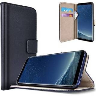 Portemonnee zwart Samsung Galaxy S8 Saii Klassiek Wallet Case - 5712579745941