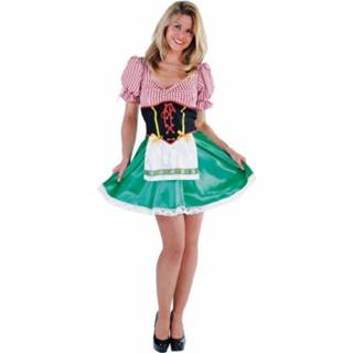 👉 Heidi jurk s vrouwen Carnavalskostuum Luxe jurkje dames