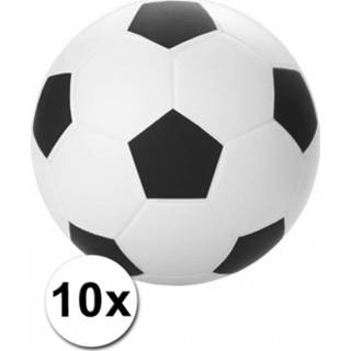 👉 10 stressballetjes voetbal 6 cm