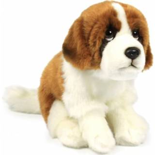 👉 Knuffeldier pluche Sint Bernard 19 cm