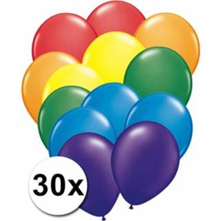 👉 Ballon Regenboog ballonnen 30 stuks