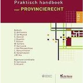 👉 Handboek PRAKTISCH PROVINCIERECHT (EDITIE 2014). VAN LOOCK, RAYMOND, Hardcover 9789048618552