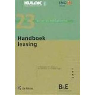 👉 Handboek LEASING. BESELAERE, P., Hardcover 9789086616596