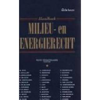 👉 Handboek MILIEU- EN ENERGIERECHT. DEKETELAERE, K., Hardcover 9789086611522