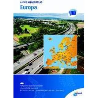 👉 ANWB Wegenatlas Europa. Paperback 9789018043070