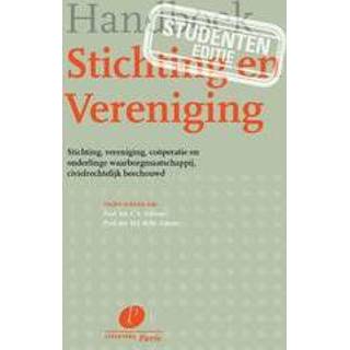 👉 Handboek Stichting & Vereniging. Studenteneditie, Paperback 9789462511590