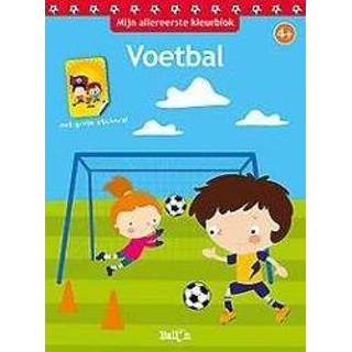 Voetbal: Mijn allereerste kleurblok (met stickers). Paperback 9789403202822
