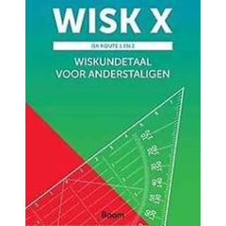 👉 Werkboek x WISK X, tekst- en werkboek. wiskundetaal voor anderstaligen, Lea Haar, Paperback 9789024415526