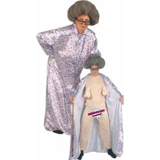 👉 Multi synthetisch vrouwen senioren Naakte oma fun kostuum