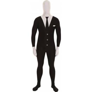 👉 Morphsuit zwart synthetisch mannen Businessman morphsuits