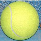 👉 Tennisbal geel XL kinderen Opblaasbare 20 cm