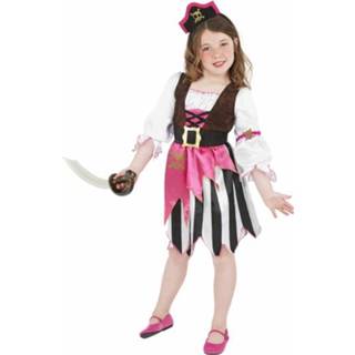 Piraten pakje voor meisjes roze active 10025083 Roze active meisjes piraten pakje voor