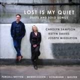 👉 Lost is my quiet -sacd- iesteyn davies/joseph middleton. carolyn sampson, cd 7318599922799