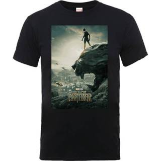 👉 Poster t-shirts Black Panther XXL zwart T-shirt -