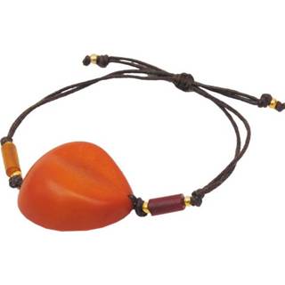 👉 Armband oranje active Ovalo - van tagua 8718719977880