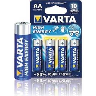 👉 Alkaline batterij active AA 1.5 V High Energy 4-Blister 4008496559442
