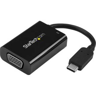 👉 Video adapter active StarTech USB-C naar VGA met USB Power Delivery -