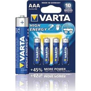 👉 Alkaline batterij active AAA 1.5 V High Energy 4-Blister 4008496559749