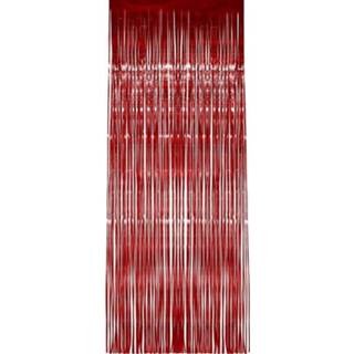 👉 Folie active deurgordijn rood 244 x 91 cm