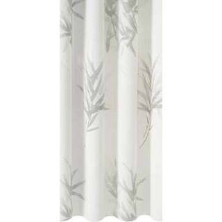 👉 Wit grijs WitGrijs patroon lichtdoorlatend Wit#Grijs Grijs#Wit vitrage band kamer Inbetween Adele - off-white/grijs 300 cm Leen Bakker 8714901666259