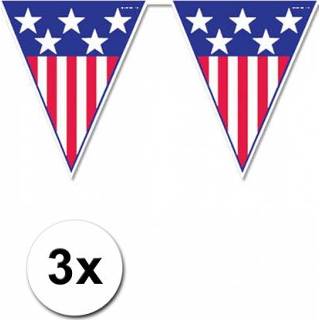 👉 Grootverpakking USA decoratie vlaggenlijn