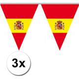 👉 Spaanse vlaggenlijn kunststof active multi 3x vlaggenlijnen