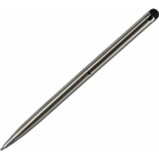 👉 Zilver Xccess Stylus Deluxe incl. Ballpoint Silver 8718256070365