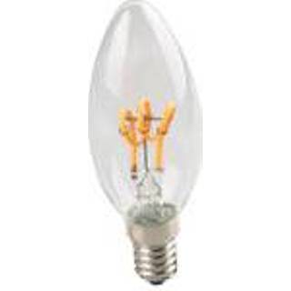 👉 Kaarslamp wit active E14 LED Filament 3W Spiral Extra Warm Dimbaar 7432022923969