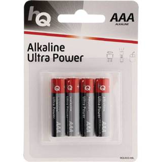 AAA Batterijen, in blister HQLR03/4BL AAA Batterijen, 4 stuks in blister 5412810229239