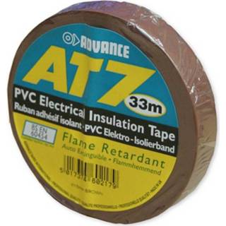 Bruin PVC Advance AT7 tape 15mm 33m 5017374602179