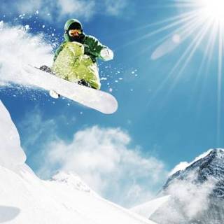 👉 Sport snowboarden