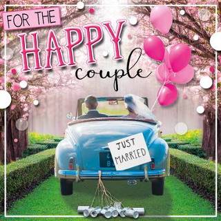 👉 Trouwkaart For The Happy Couple