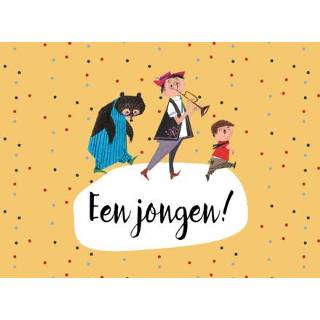👉 Geboortekaartje nederlands geel jongens Geboortekaartje: een jongen!