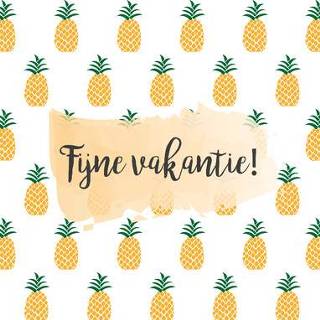 👉 Fijne ananas vakantie