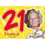 👉 Felicitatiatiekaart 21 jaar met eigen foto