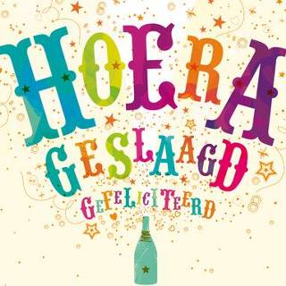 👉 Hoera geslaagd!