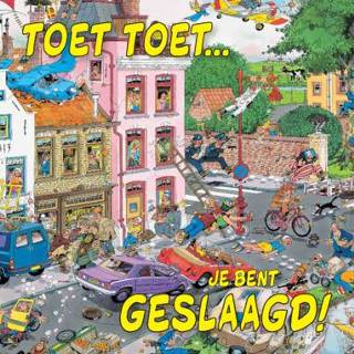 👉 Geslaagd voor je rijbewijs, toet toet..